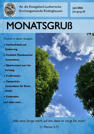 Monatsgruß Mai 2026